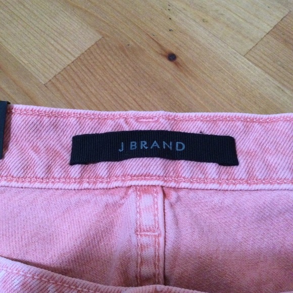 J Brand Women’s Jules High Rise Jean Painted Portal Shorts Frayed Hem Size 27 - Picture 5 of 13